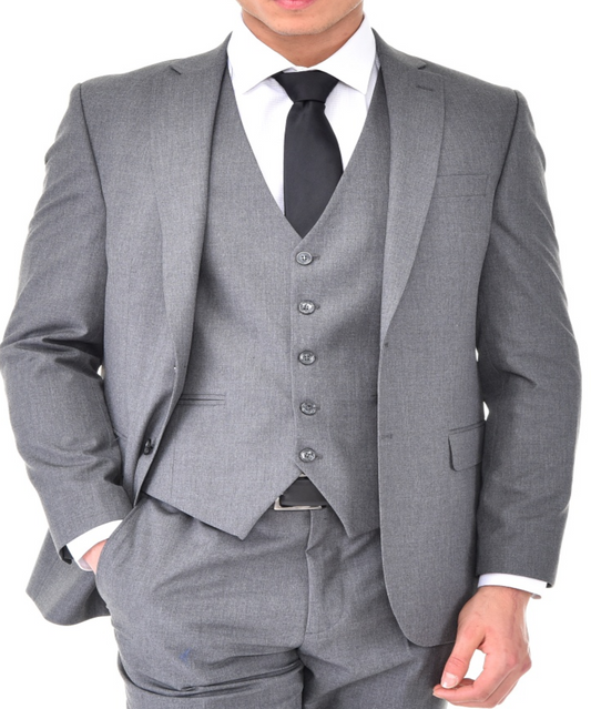 Grey Three Piece Suit