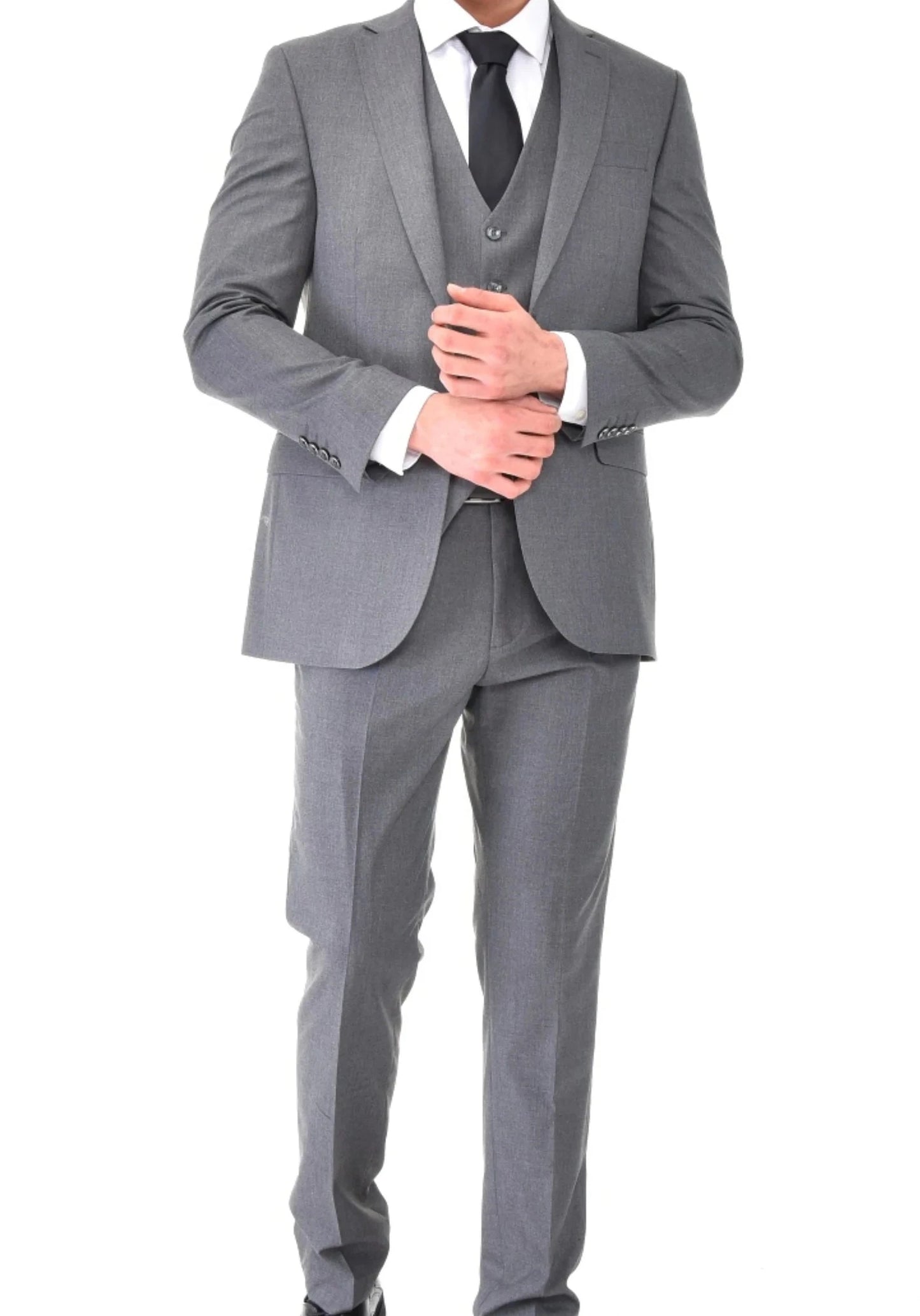 Grey Three Piece Suit