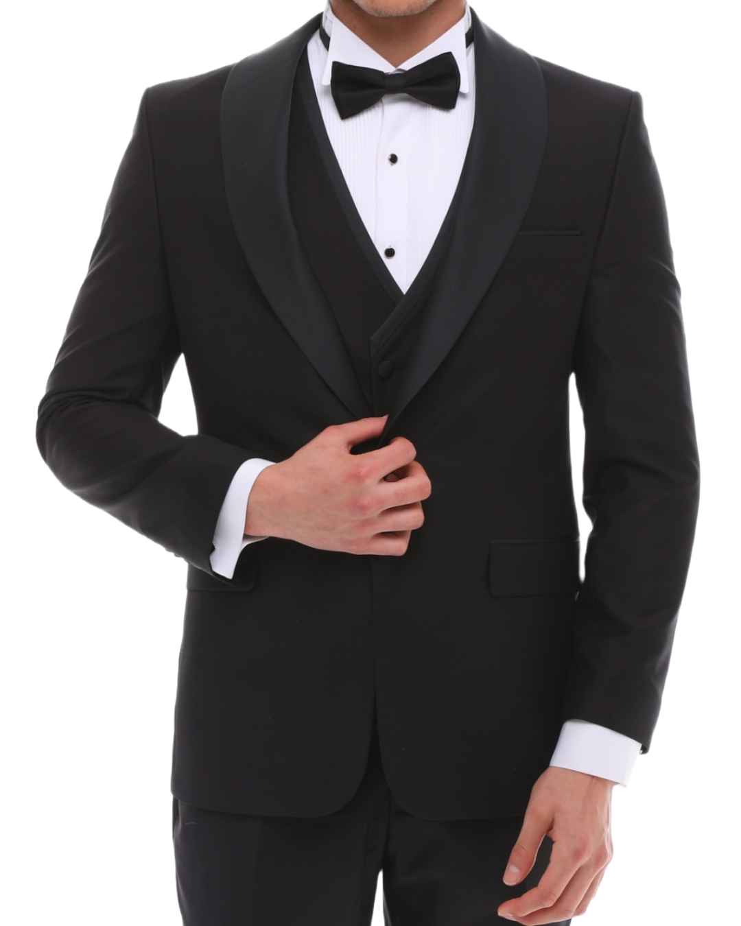 Black Shawl Lapel Tuxedo