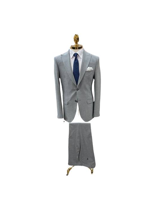 Light Grey Stretch Suit